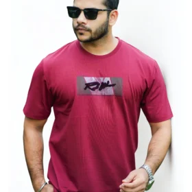 Men’s Maroon T-Shirt – ST-58 | My Craft